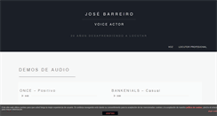 Desktop Screenshot of josebarreiro.com