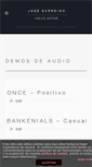 Mobile Screenshot of josebarreiro.com
